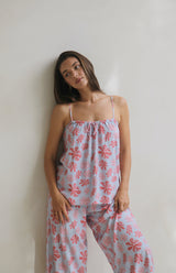 TUSCAN BLOOM SINGLET TOP - MAMA