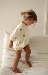 LIMONE EMBROIDERY ROMPER