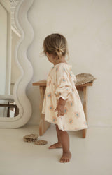 NOELLE DRESS - PEACHY BLOOMS