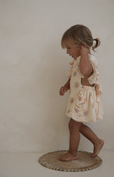 LAYA DRESS - PEACHY BLOOMS