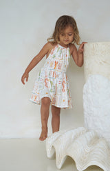 INDY DRESS - SEA IS CALLING MULTI