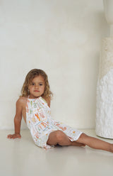 INDY DRESS - SEA IS CALLING MULTI