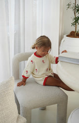 LE JARDIN EMBROIDERY ROMPER