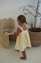 SASKIA DRESS - LIMON BLEU