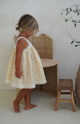 SASKIA DRESS - LIMON BLEU