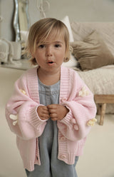 BLEU BELLE CARDIGAN - PINK