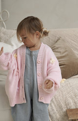 BLEU BELLE CARDIGAN - PINK
