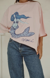 PINK MERMAID TEE - MAMA