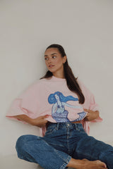 PINK MERMAID TEE - MAMA