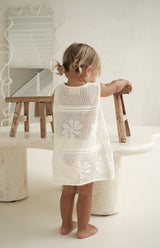 INDIA CROCHET DRESS - CREAM