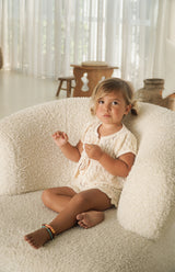 GIGI CROCHET SHORTS - CREAM