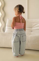 BONNIE HALTER TOP -PINK