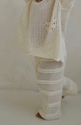 INDIA CROCHET PANT - CREAM