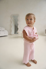 AUDREY KNIT PANT - PINK
