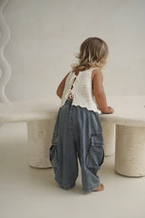 LUCIA CROCHET TOP - CREAM