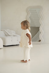 AUDREY KNIT PANT - CREAM