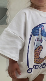 ARIEL T SHIRT ROMPER