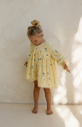 NOELLE DRESS - BELLE FLEUR LEMON
