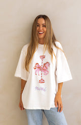 CAROUSEL TEE - MAMA