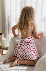 ROSIE DRESS - CHERRY POLKA