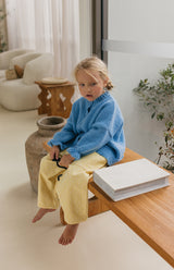 MINNIE CARDIGAN - AZURE