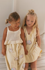 LITTLE COVE DRESS - BUTTER