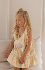 LITTLE COVE DRESS - BUTTER
