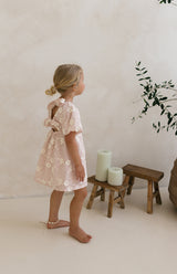 CORA DRESS - CELESTE BLUSH