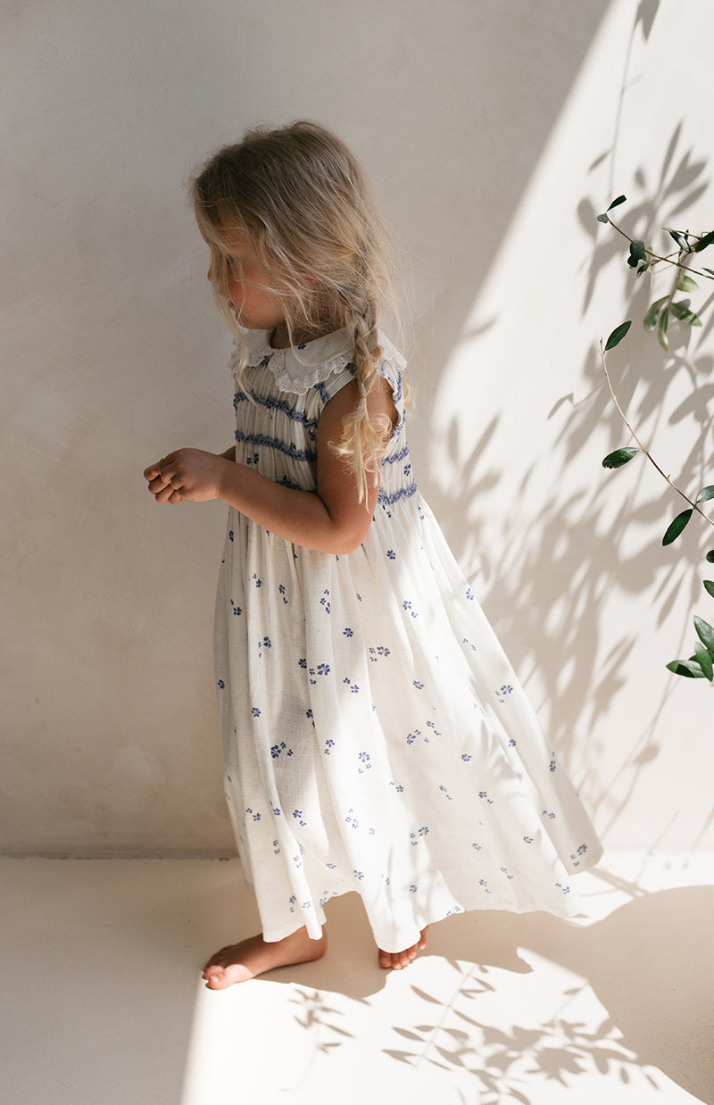 MEADOW DRESS - BLUE