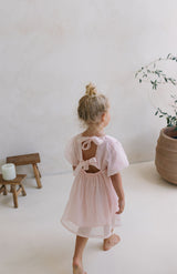 CORA DRESS - BLUSH SPARKLE