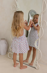 ROSIE DRESS - ROUGE BLUE