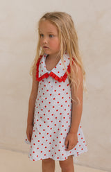 ROSIE DRESS - ROUGE BLUE