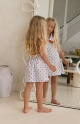 ROSIE DRESS - ROUGE BLUE