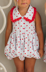 ROSIE ROMPER - ROUGE BLUE