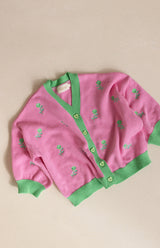 FIORI EMBROIDERED CARDIGAN