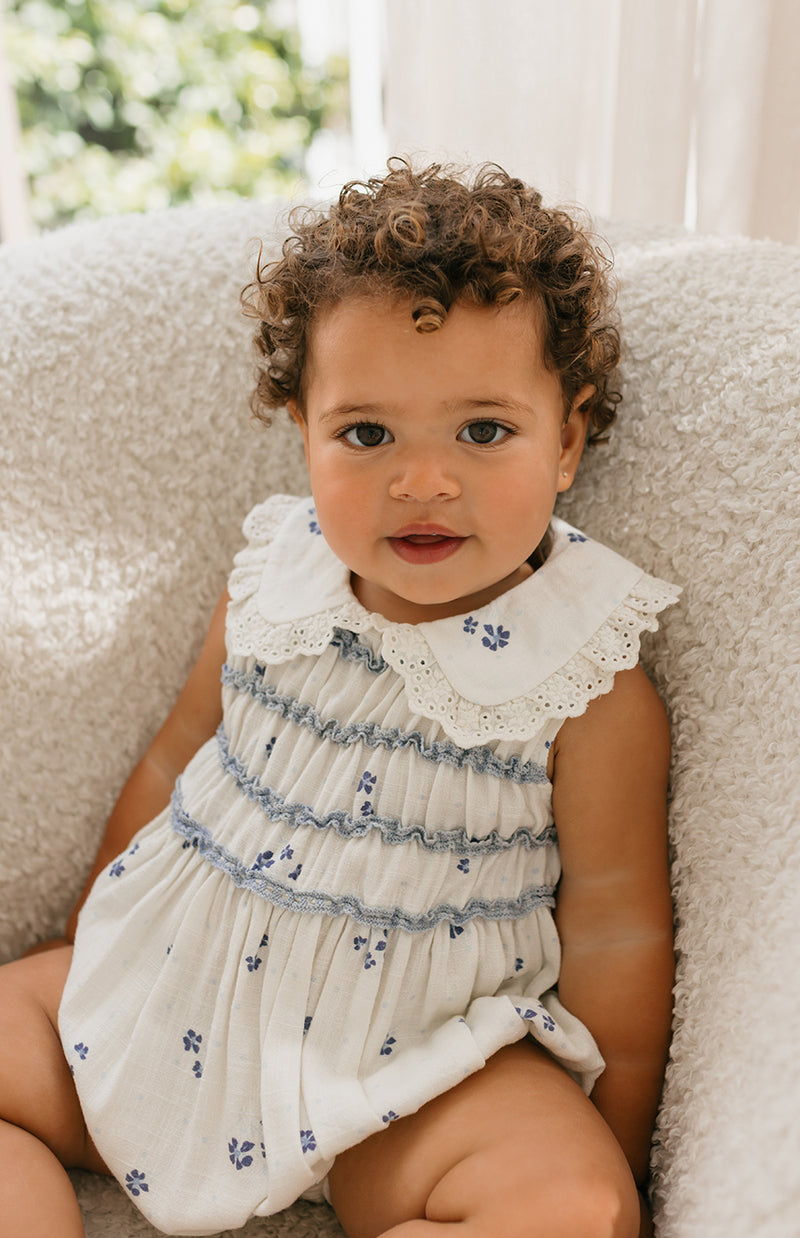 MEADOW ROMPER - BLUE