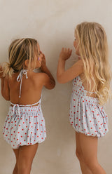 INDY ROMPER - ROUGE BLUE