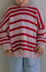 AGNES TIE BACK KNIT - POPPY