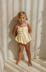 BUTTER DOT RIC RAC ROMPER