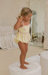 BUTTER DOT RIC RAC ROMPER