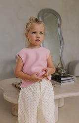 CREAM POLKA YARRA BARREL JEAN
