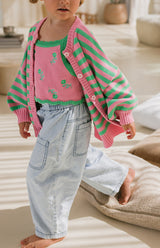 FIORA STRIPE CARDIGAN