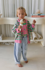 FIORA STRIPE CARDIGAN