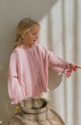 MINNIE CARDIGAN - BLUSH