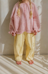 MINNIE CARDIGAN - BLUSH
