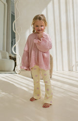 BUTTER DOT RIBBED FLARES