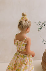 LIMONE ROSA CROP & SKIRT SET