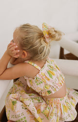 MINI SCRUNCHIE - LIMONE ROSA