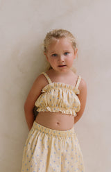 LIMON BLEU CROP & SKIRT SET