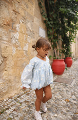 NOELLE ROMPER - CELESTE BLUE